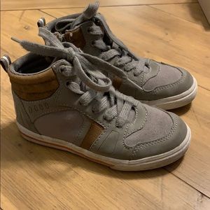 Cat and jack high top sneakers size 11 boy toddler